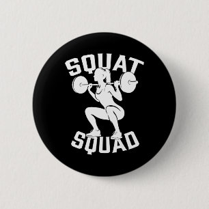 Squad Workout Partner Trainer Bodybuil Button