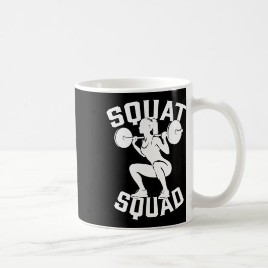 Squad Workout Partner Trainer Bodybuil Kaffeetasse (Rechts)