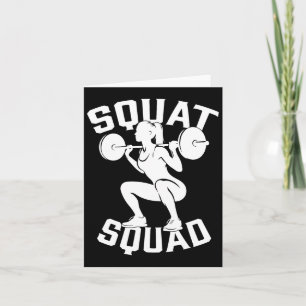 Squad Workout Partner Trainer Bodybuil Karte
