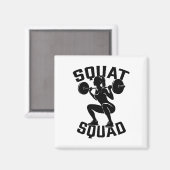 Squad Workout Partner Trainer Bodybuil Magnet (Vorderseite/Rückseite)