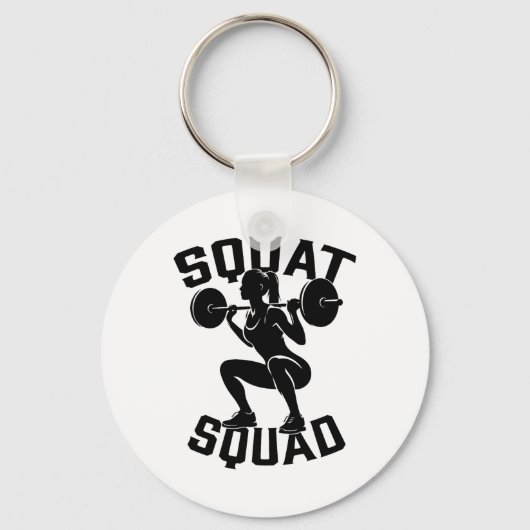 Squad Workout Partner Trainer Bodybuil Schlüsselanhänger (Vorderseite)