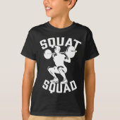 Squad Workout Partner Trainer Bodybuil T-Shirt (Vorderseite)