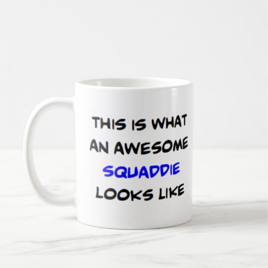 Squaddie, phantastisch kaffeetasse (Links)