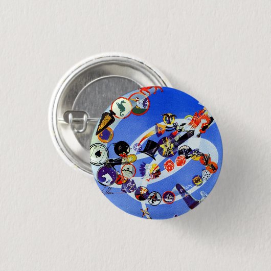 Squadron Insigna Button (Vorne & Hinten)