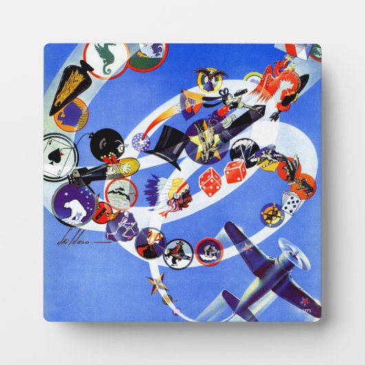 Squadron Insigna Fotoplatte (Vorderseite)