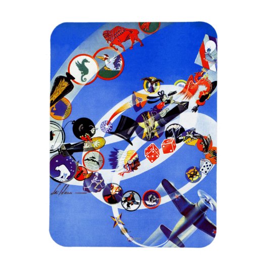 Squadron Insigna Magnet (Vertikal)