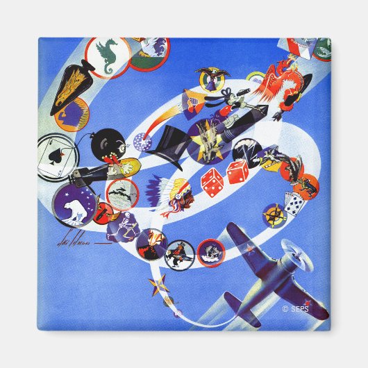 Squadron Insigna Magnet (Vorne)