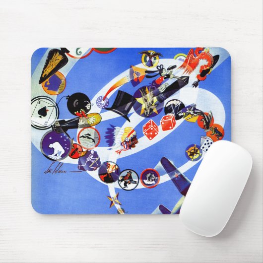 Squadron Insigna Mousepad (Mit Mouse)
