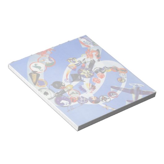 Squadron Insigna Notizblock (angewinkelt)