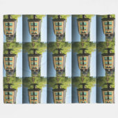 Squam River Boathouse Fleecedecke (Vorderseite (Horizontal))