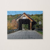 Squam River Covered Bridge New Hampshire Puzzle (Horizontal)