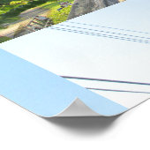 Squam River Covered Bridge Poster (Ecke)