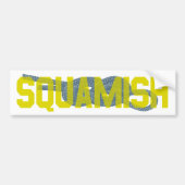 Squamish Abbildung 8 Climbing Autoaufkleber (Vorne)