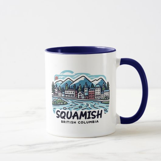 Squamish BC Canada Tasse (Rechts)