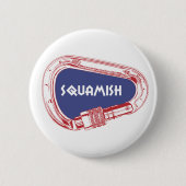 Squamish Climbing Carabiner Button (Vorderseite)
