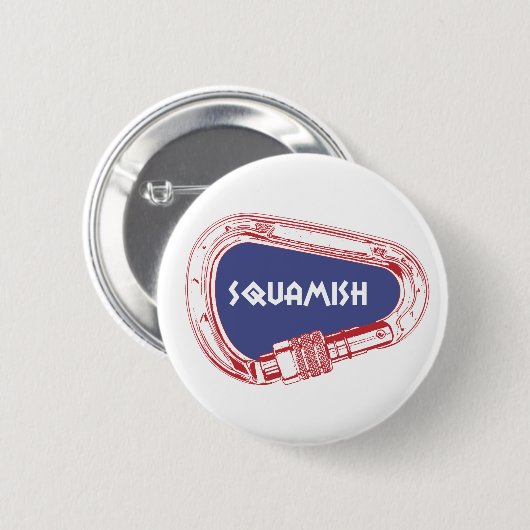 Squamish Climbing Carabiner Button (Vorne & Hinten)