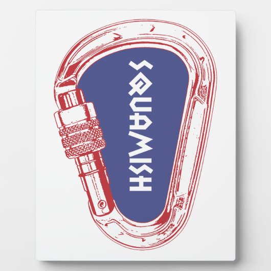 Squamish Climbing Carabiner Fotoplatte (Vorderseite)