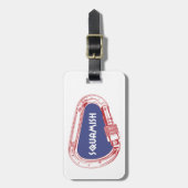 Squamish Climbing Carabiner Gepäckanhänger (Vorderseite vertikal)