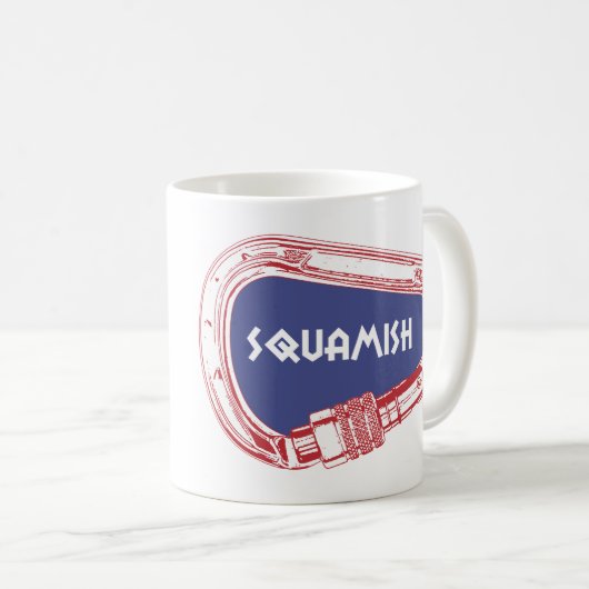 Squamish Climbing Carabiner Kaffeetasse (VorderseiteRechts)