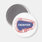 Squamish Climbing Carabiner Magnet (Vorderseite/Rückseite)
