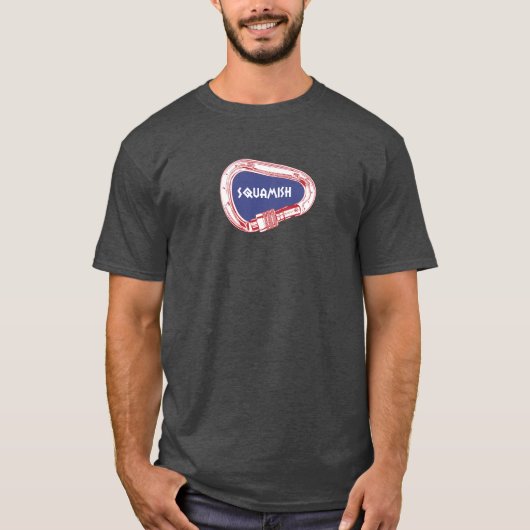 Squamish Climbing Carabiner T-Shirt (Vorderseite)