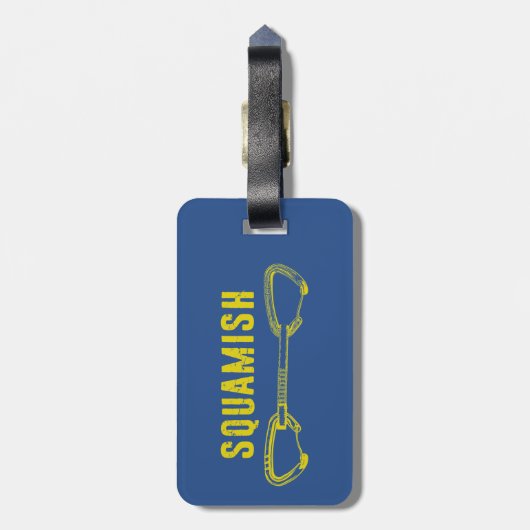 Squamish Climbing Quickziehung Gepäckanhänger (Rückseite vertikal)