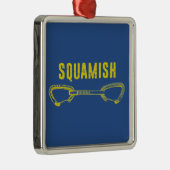 Squamish Climbing Quickziehung Ornament Aus Metall (Rechts)