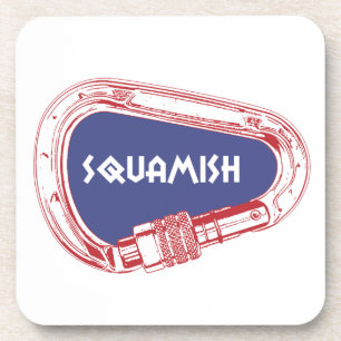 Squamish-Kletterkarabiner Getränkeuntersetzer