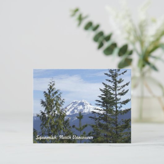 Squamish, North Vancouver Postkarte (Stehend Vorderseite)