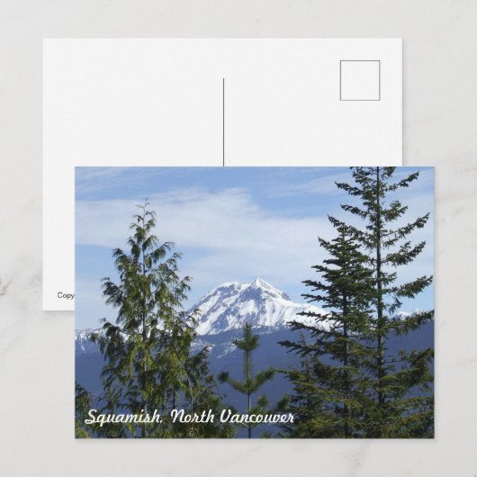 Squamish, North Vancouver Postkarte (Vorne/Hinten)