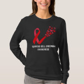 Squamous Cell Carcinoma Awareness Squamous Cell Ca T-Shirt (Vorderseite)