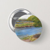 Squamscott River bei Newfields 31 juli 2015 Button (Vorne & Hinten)