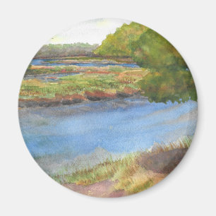Squamscott River bei Newfields 31 juli 2015 Magnet