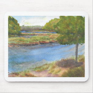 Squamscott River bei Newfields 31 juli 2015 Mousepad