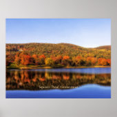 Squantz-Teich, Connecticut Poster (Vorne)