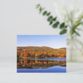 Squantz-Teich, Connecticut Postkarte (Stehend Vorderseite)