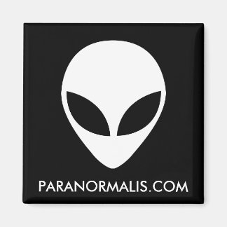 Square Alien Head Kühlschrankmagnet