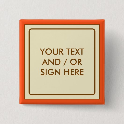 Square Banner beige + Ihr Backg. Ideen Button (Vorderseite)