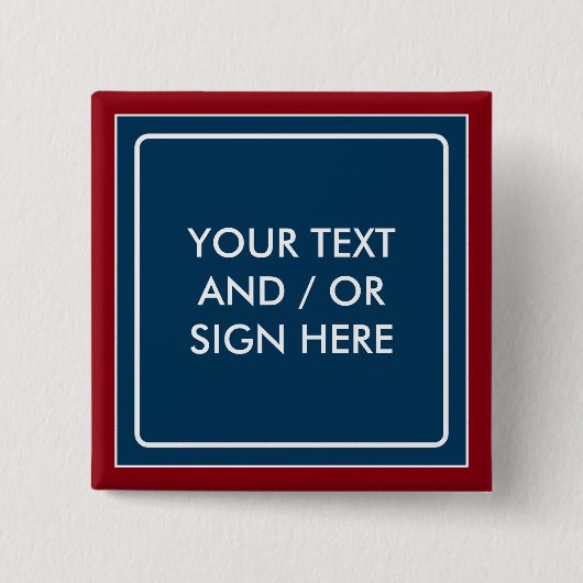 Square Banner blau + Ihr Backg. Ideen Button (Vorderseite)