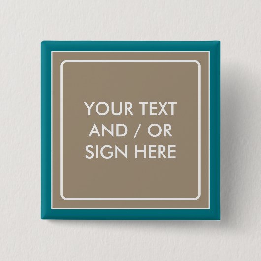 Square Banner Stein + Ihr Backg. Ideen Button (Vorderseite)