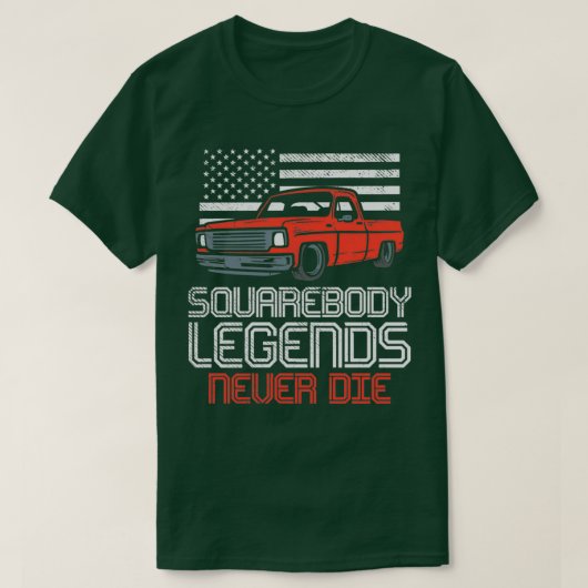 Square Body Truck T-Shirt (Design vorne)