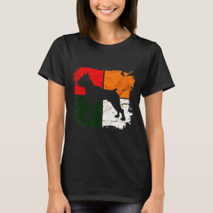Square Boxer Owner Dog Boxer Vater Mama T-Shirt