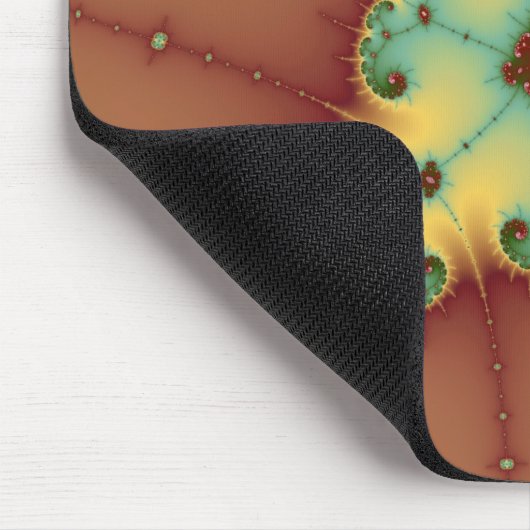 Square Brain - Fraktal Mousepad (Ecke)
