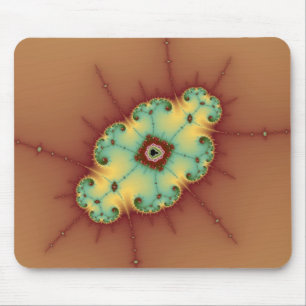 Square Brain - Fraktal Mousepad