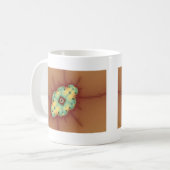Square Brain - Fraktal Tasse (Vorderseite Links)