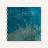 Square Bullet Journal mit Aquamariner Hardcover Notizblock (Vorderseite)