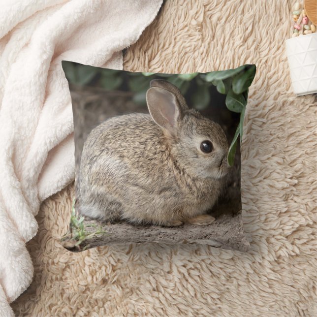 Square Bunny Pillow Kissen (Decke)