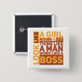 Square Button (Vorne & Hinten)