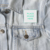 Square Button, 2 Zoll - Souvenir Geschenkdesign Button (Beispiel)
