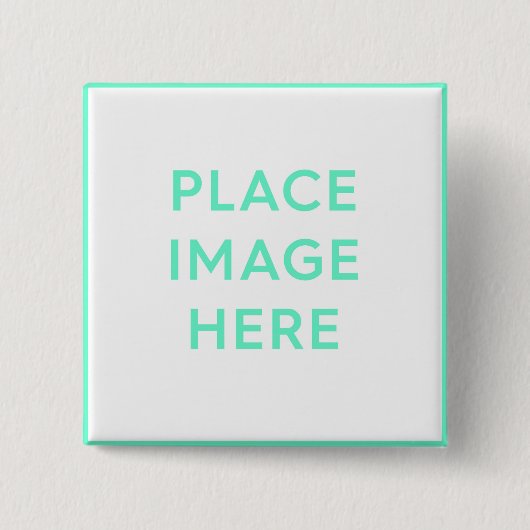Square Button, 2 Zoll - Souvenir Geschenkdesign Button (Vorderseite)